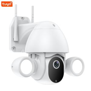 China Home Security 3MP Tuya Wifi Camera PTZ Waterproof Floodlight Lighting wholesale