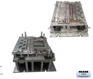 China Steel 380V Sheet Metal Progressive Die 45kw Progressive Stamping Press wholesale