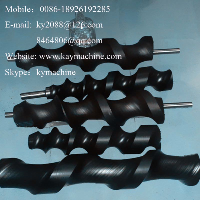 Plastic feedscrews Infeed Worms Feed Scrolls Feed worms Bottles star wheel Bottle Handling Parts China manufacturer