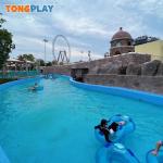 Relaxing Surf Wave Pool Amusement Water Park Supplies Customized