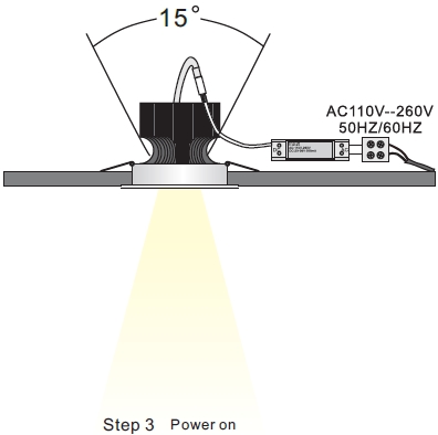 Properties Sharp 2024 COB Led Downlight 30W For Shopping Mall Long Life