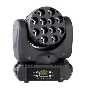 China 12pcs L*10w rgbw colorful 4in1 ed moving beam light wholesale