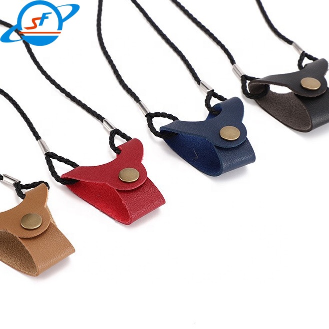 Custom Logo Estuches Para Gafas Pu Leather Sunglasses Case Unisex
