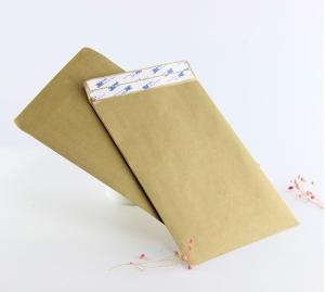 China CMYK Printing Kraft Courier Packing Bags 9.5x14.5cm wholesale