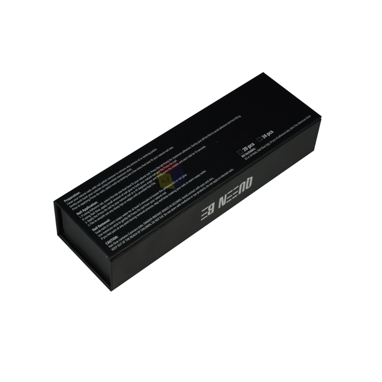 157gsm Coated Paper 1200gsm Cardboard False Nails Packaging Box Custom Order Accepted