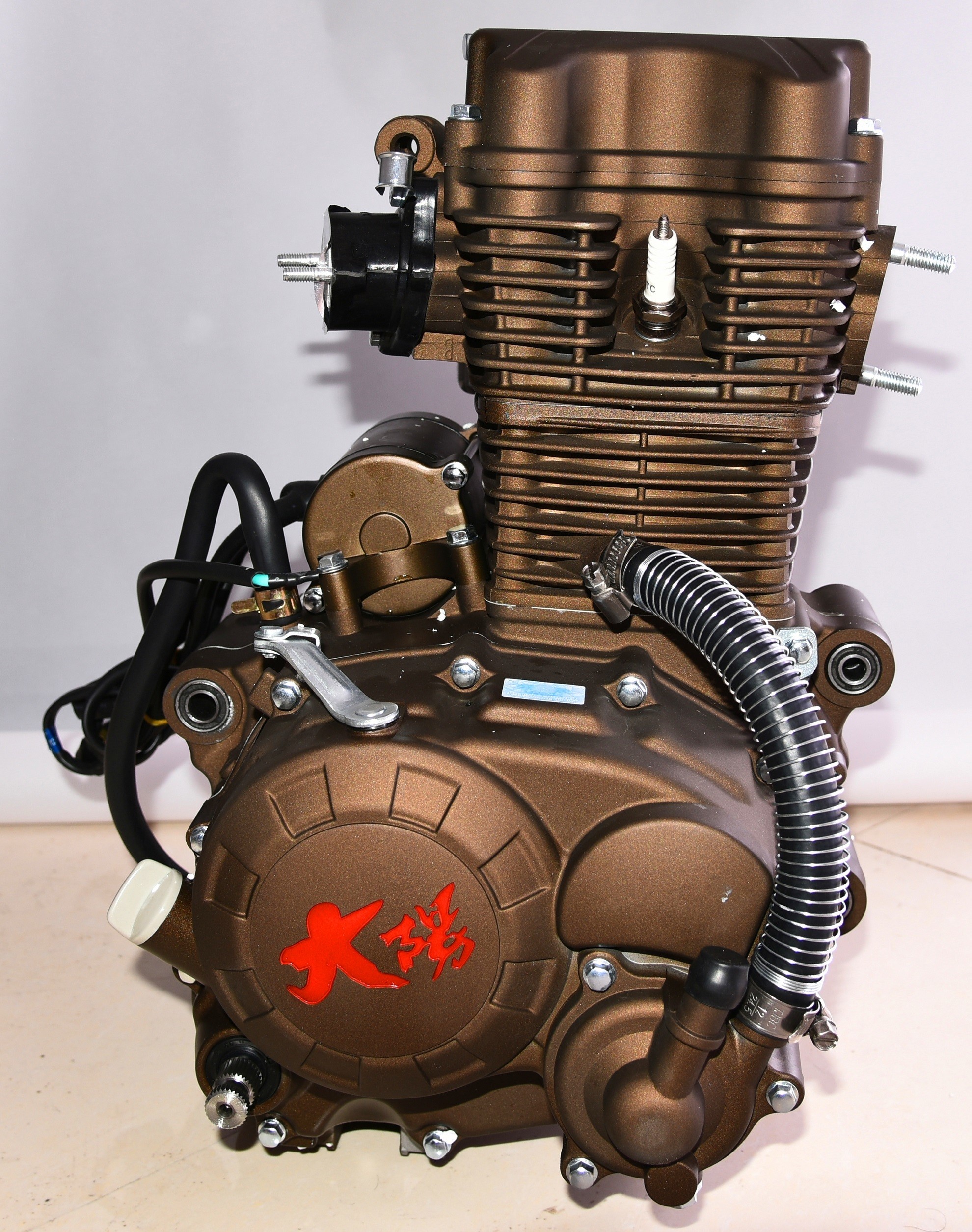 300cc Motorcycle Engine Assembly Single Cylinder Four Stroke Style