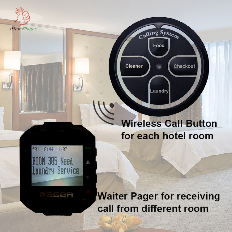 Smart durable use Electronic calling system wrist watch pager