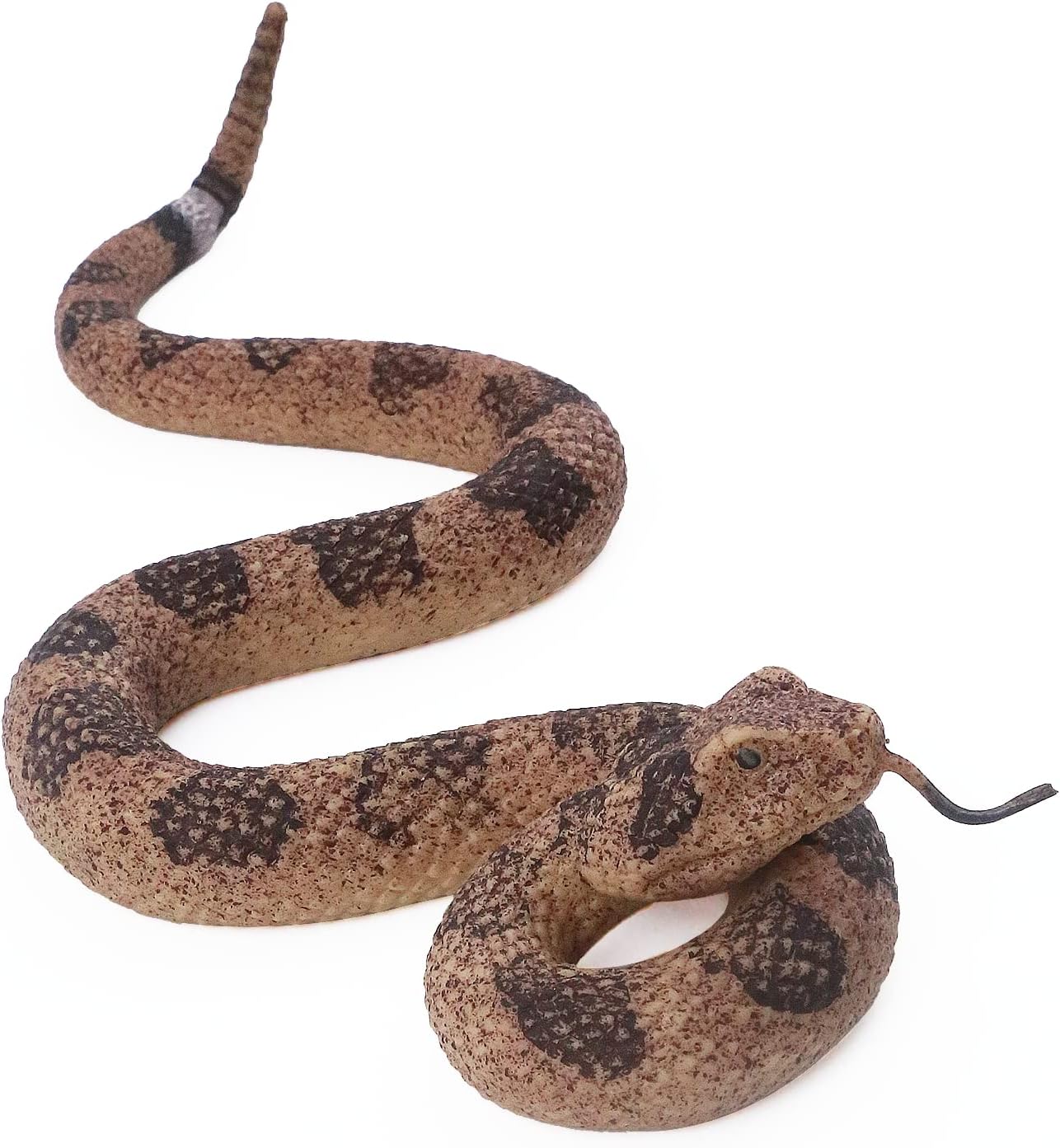 Toy Realistic Scary Snake Animal Doll Companion for Kids' Creepy Halloween Prank Props