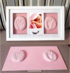 Wooden Baby Clay Frame Customized New Style Baby Photo Frame