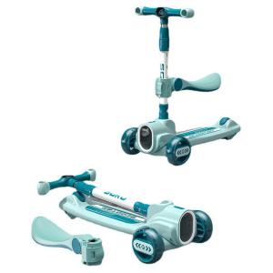 China Collapsible Scooter for Kids Ages 3-12 Adjustable Height Four Wheels Max Load 200 LBS wholesale
