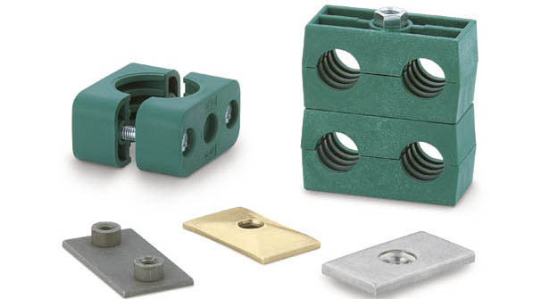 Hydraulic pipe clamps designed to German standard DIN 3015, for pipe O.D 6 mm to 508 mm, top quality
