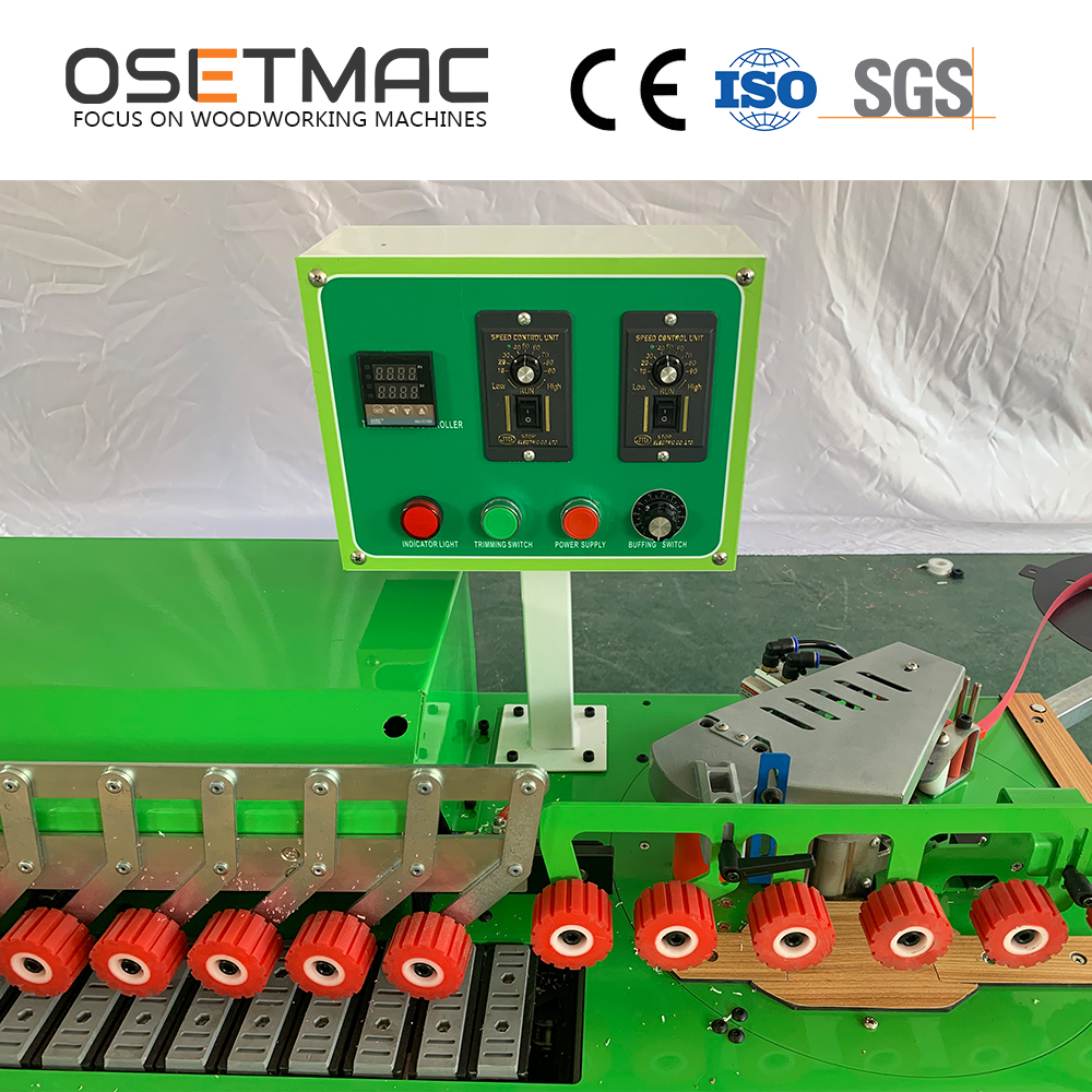 Manual Edge Banding Machine TS-505A with 7.4KW Power and 2.4KW Gluing Pot Heating Power