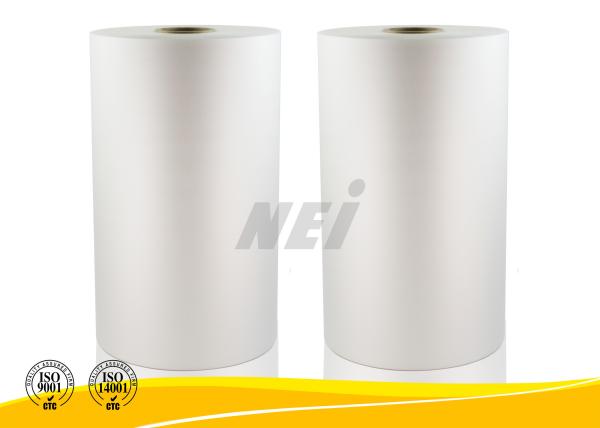 3 Inch 25 Micron Matte Lamination Film Rolls , Heat Laminating Film For Mobile