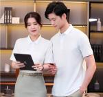 Short-sleeved work clothes customized Polo shirt