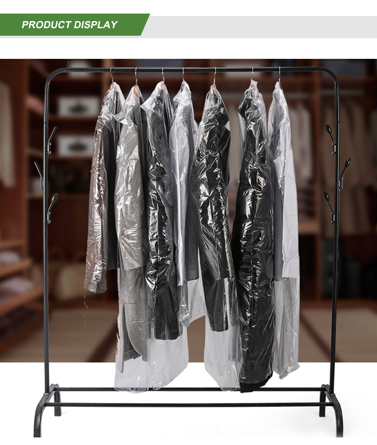 Logo Customized Logo Clothing Dustproof Cover Bag for Dry Cleaners or Family Wardrobes