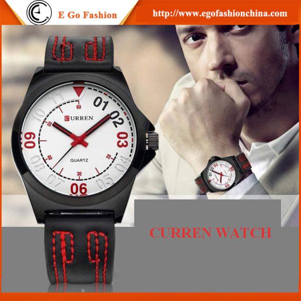 CURREN Watch Business Watch Silicone Watch Silicon Strap Fashion Casual Watch
