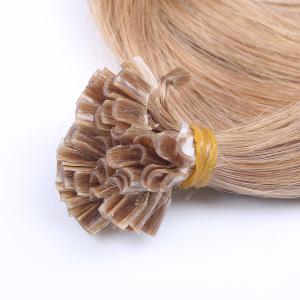 China U tip India/Chinese hair human straight wave hair extension wholesale
