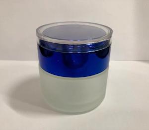 China 100g Round Skincare Containers Bulk Cream Bottles Cosmetic Cream Jars Various Color And Printing wholesale