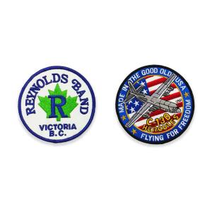 China Merrowed Military Patches For Jackets Logo Embroidery Polyester Material wholesale