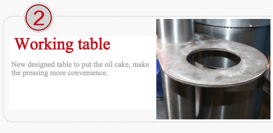 Cooking Oil Processing Equipment Hydraulic Screw Hot And Cold Press Machine