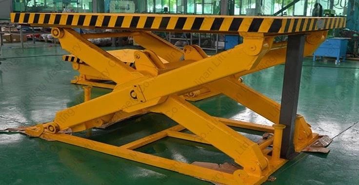 Vertical Electric Mobile Scissor Lift / Scaffolding Aerial Lift Work Platform