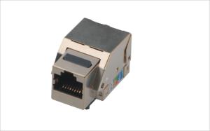 China Blank Patch Panel Telecommunication Module Cat5e Keystone Jack RJ45 STP wholesale