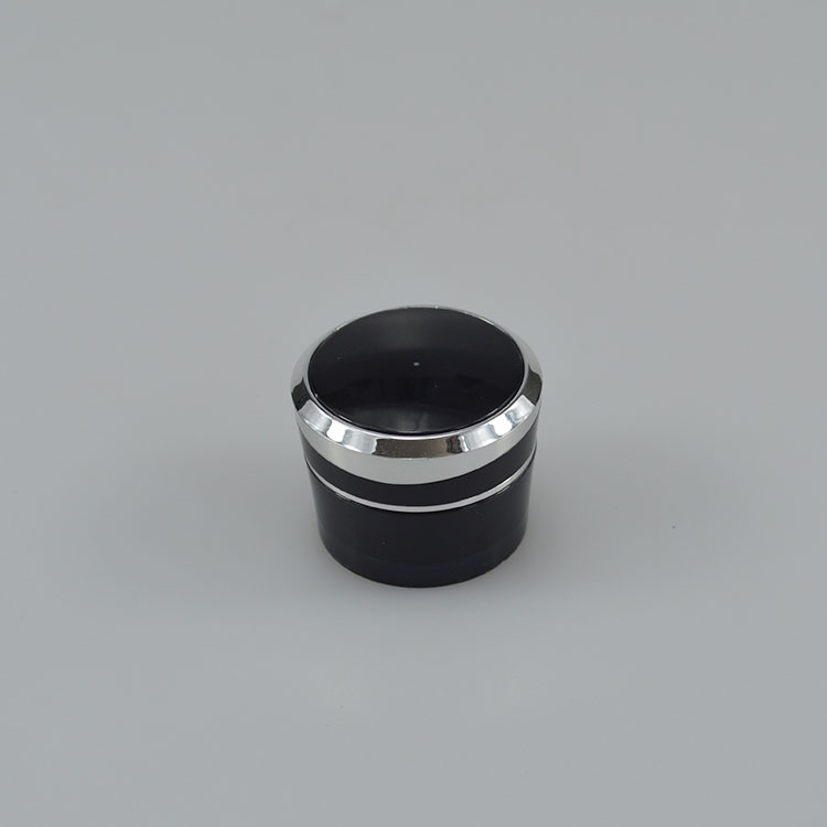 Customized Plastic Jar Acrylic Cosmetic Cream Container with Silk-screen Printing