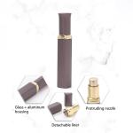 LFGB ODM 12ml Tubular Perfume Cosmetic Glass Bottles