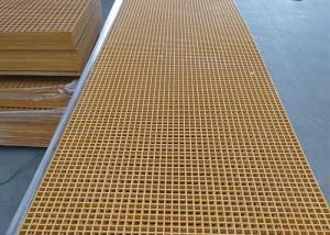 China Molded Oem Fiberglass Floor Grating Industrial Platform Using wholesale