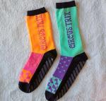 Knitting Unisex Non Slip Slipper Socks , Customized Logo Anti Slip Socks ,