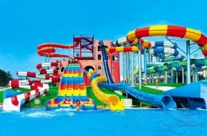 China Water Park Aqua Play Professional Aquatic Fiberglass Slide wholesale