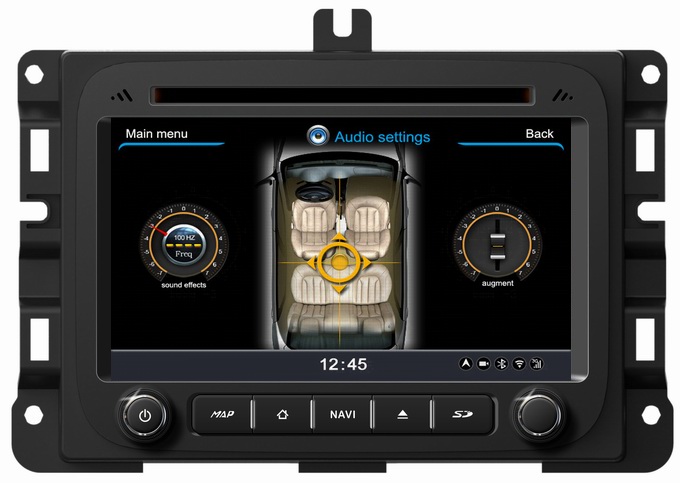 Ouchuangbo Car GPS Navi DVD for 2014 Dodge Ram 1500 S100 Radio Stereo TV USB SD OCB-28