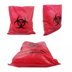 China Disposable 121 Degree Autoclavable Plastic Bags For Medical Waste wholesale