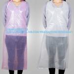 Biodegradable, Large Size Disposable PE Apron For Adult Waterproof Plastic Apron