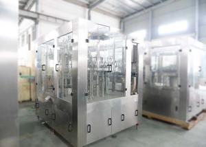 China Plastic Bottle Small Scale Beverage Filling Machine / Soda Bottling Equipment wholesale