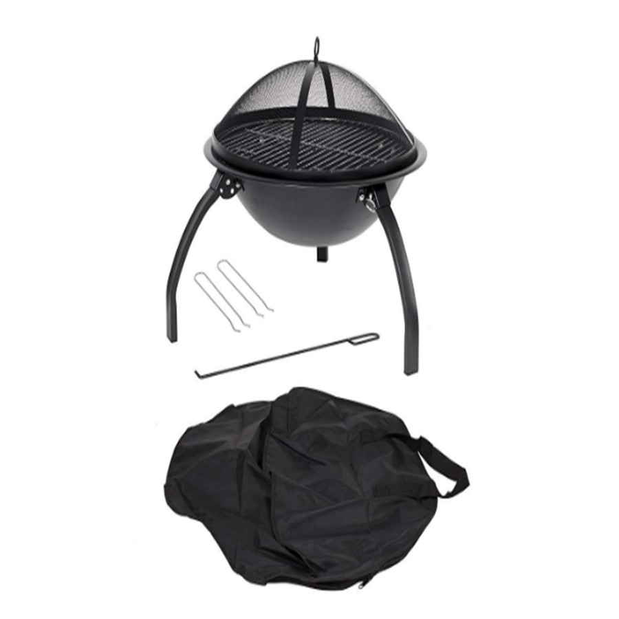 Amazon wood burning fire pit bowl charcoal patio bbq range hood outdoor