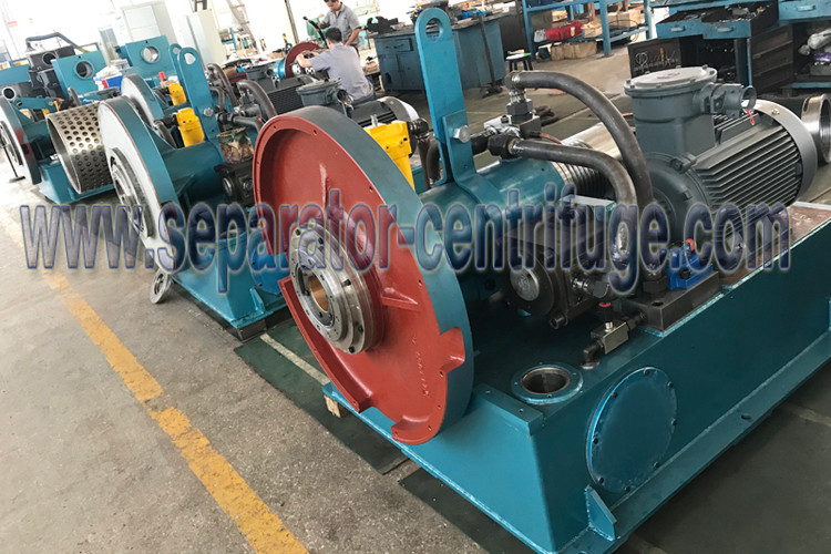 Horizontal Two Stage Pusher Centrifuge Machine Salt Making Equipment From Seawater