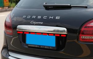 China Porsche Cayenne 2011 2012 2013 2014 Auto Body Trim Parts Rear Trim Strip SS wholesale