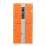 Assembled Structure Train Station Barcode Digital Safe Locker