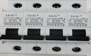 China various poles combined surgebreaker plus surge protective device 230AC IP20 wholesale