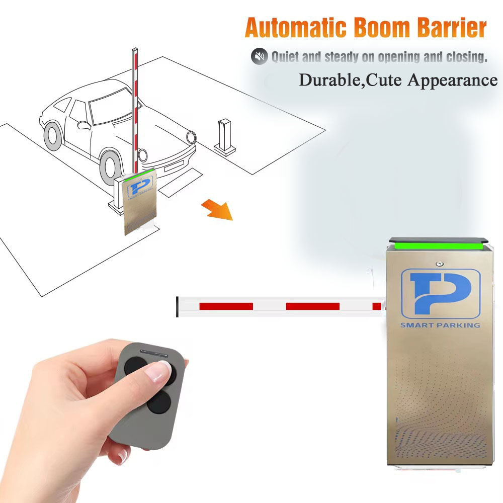 Outdoor Residential Access Control Barrier Gate 140W For Secure Parking
