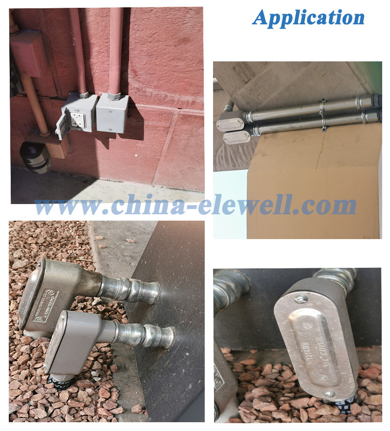 Aluminum Die Cast / Malleable Iron Threaded LR Type Conduit Body