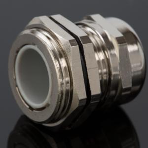 China 3/8&quot; NPT Nickel Plated Brass Cable Gland Electrical 4MM - 8MM Waterproof wholesale