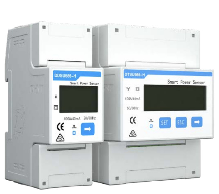 100A Solar Energy Meter Dtsu666-H Single Phase Smart Power Meter Huawei