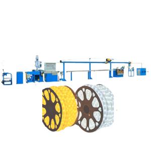 China Advanced PVC LED Strip Rope Neon Light Extrusion Machine for Manufacturing Plant wholesale