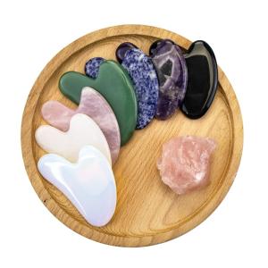 China Jade Gua Sha Stone Cellulite Reduction Butterfly Gua Sha wholesale