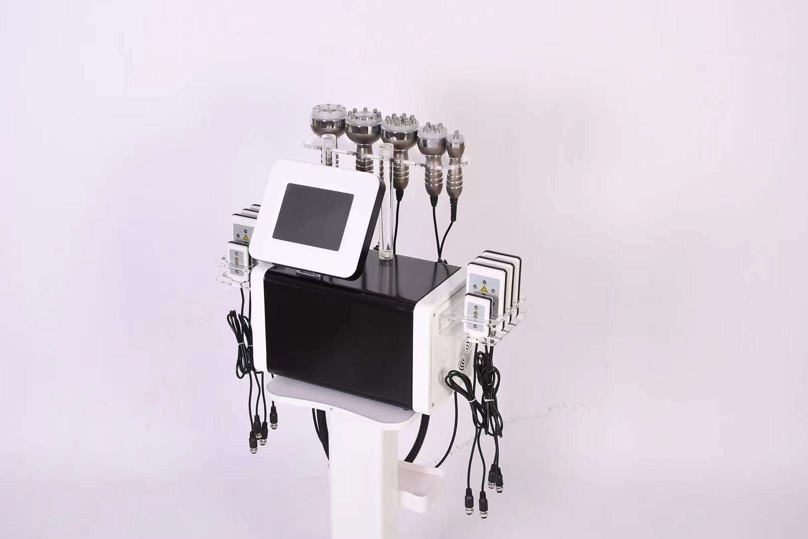 Vacuum Cavitation Cryolipolysis Slimming Machine 5 Handles RF Lipolaser