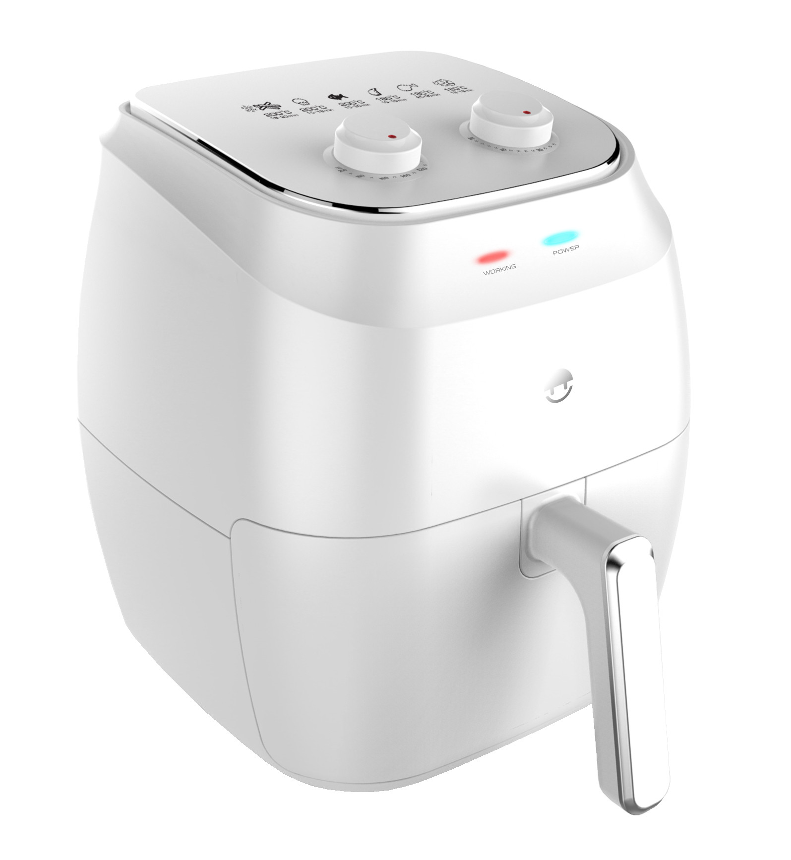 Healthy Simple Air Fryer Oilless Cooking 2000W 4.0L Basket Capacity For Family Use