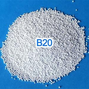 China Ceramic Bead Blasting Media B20 Replacing Glass Beads in Sandblasting wholesale