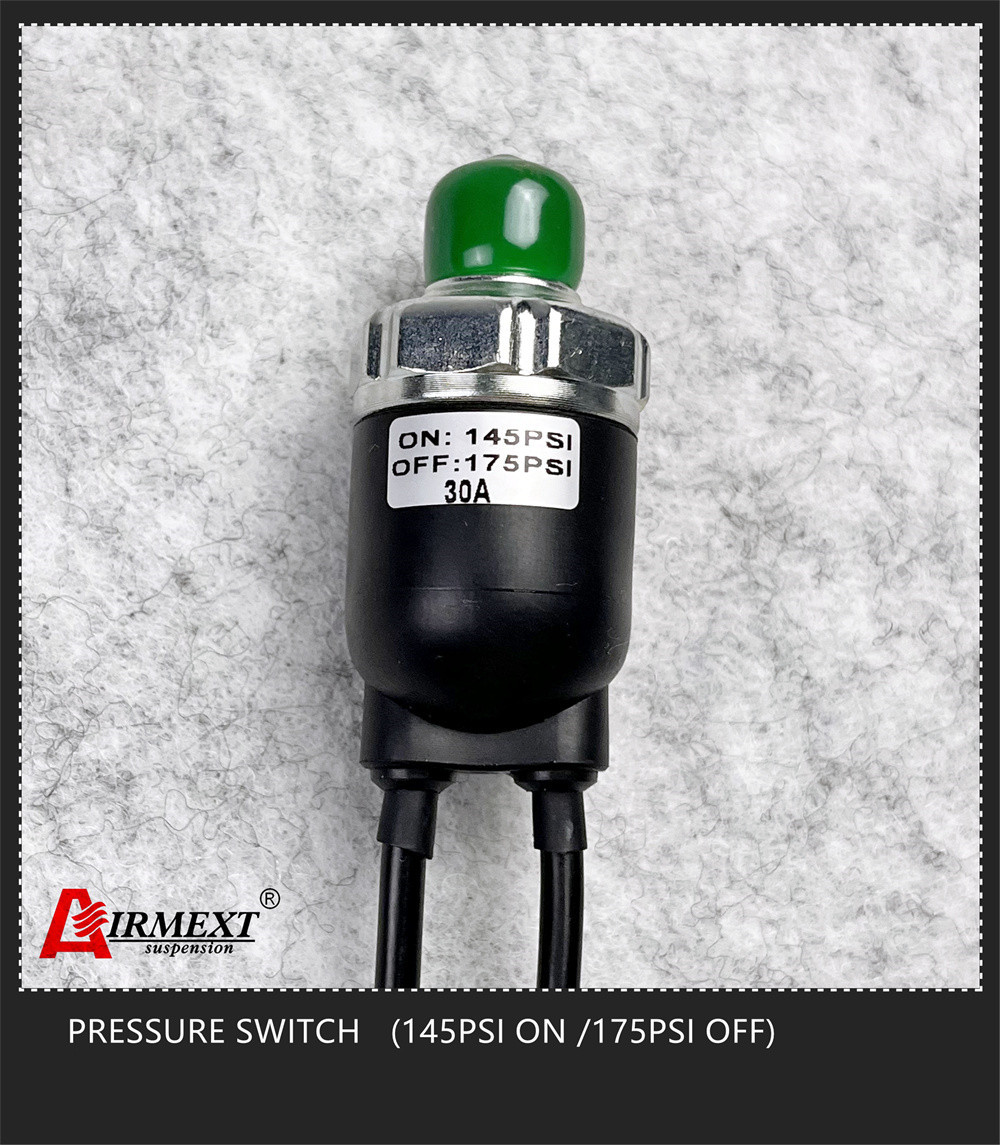 VIAIR Sealed Air Pump Pressure Switch 110psi ON 145psi OFF